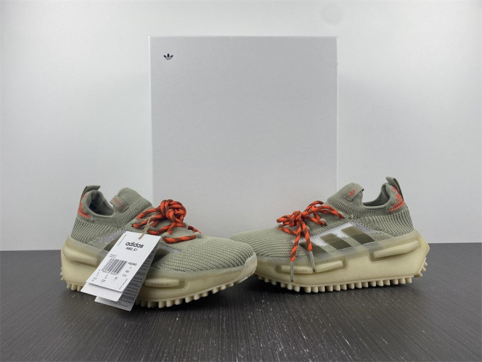 rimowa x a*d*i*s nmd s1 olive hq396